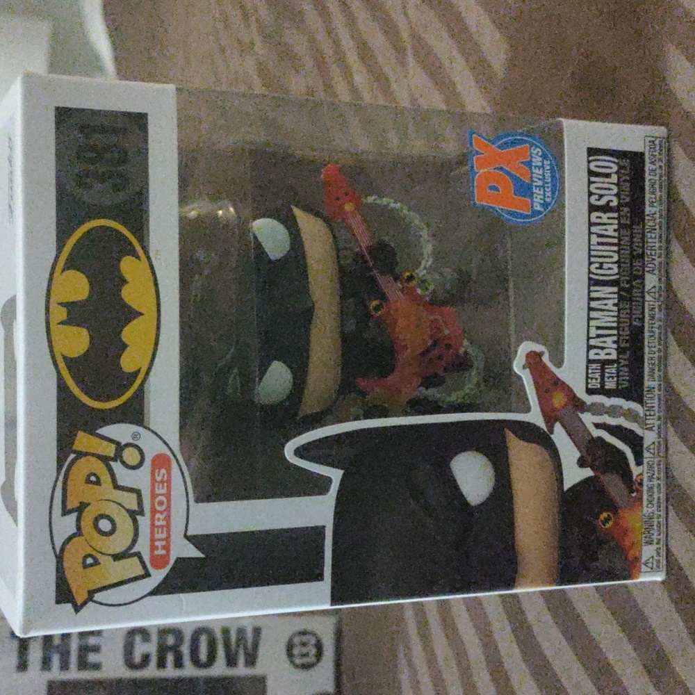 Death Metal Batman Guitar Solo Funko Pop 381